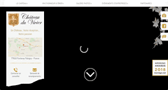 Desktop Screenshot of chateauduvivier.com